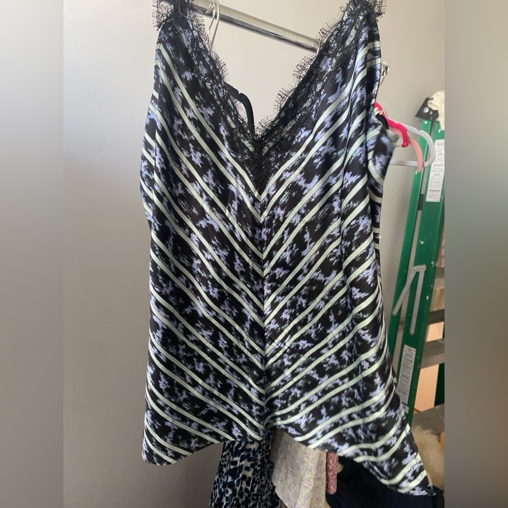 Jason Wu Elegant Black and White Lace Top